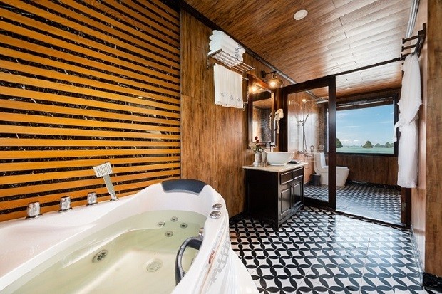 khách sạn, top 7 khách sạn hạ long có bồn tắm “sang choảnh” nhất hiện nay