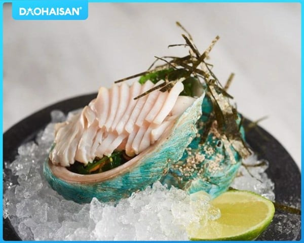 ẩm thực, món ngon, hướng dẫn chế biến món sashimi bào ngư tươi sống an toàn cho gia đình