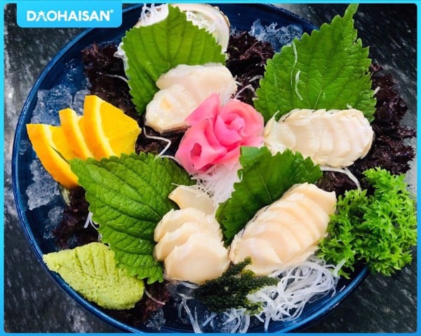 ẩm thực, món ngon, hướng dẫn chế biến món sashimi bào ngư tươi sống an toàn cho gia đình
