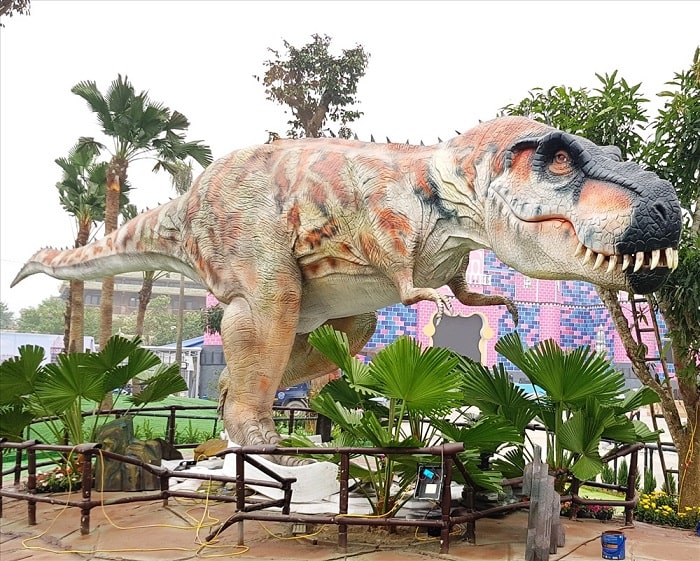 công viên khủng long ninh bình, khám phá, trải nghiệm, kinh nghiệm đi công viên khủng long ninh bình vui chơi 'quên lối về'