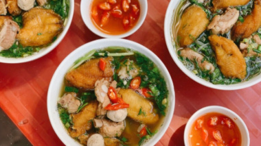 Hai Duong has a fish noodle dish that seems normal but it’s not