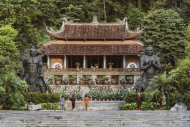 Ngôi chùa xanh mát thanh tịnh, quanh năm đẹp như chốn thần tiên ở Hà Nam