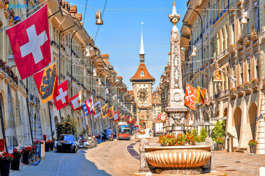 Các địa điểm du lịch nổi tiếng tại Bern - Thuỵ Sĩ