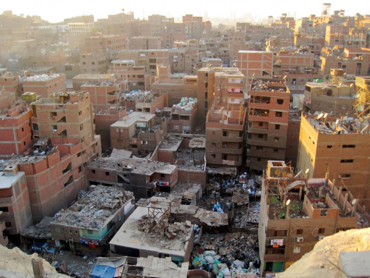 ai cập, tham quan ai cập, thành phố cairo, thành phố cairo đi đâu cũng thấy rác