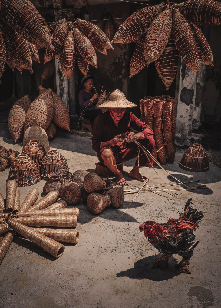 du lich hung yen, làng nôm, đền dạ trạch, làng nghề đan đó thủ sỹ, nét đẹp bình dị ở vùng nông thôn hưng yên