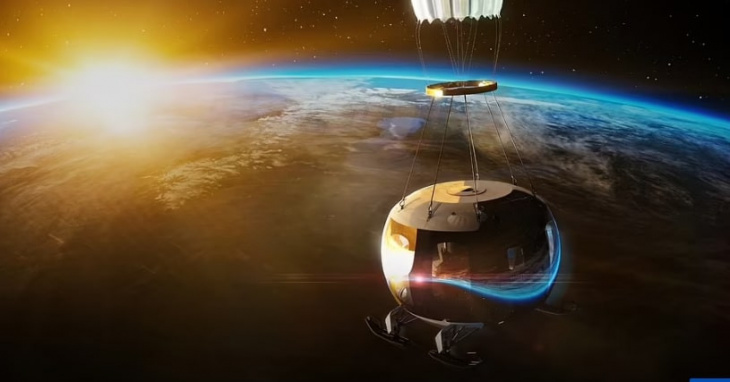 du lịch đến rìa vũ trụ bằng khinh khí cầu vào năm 2025