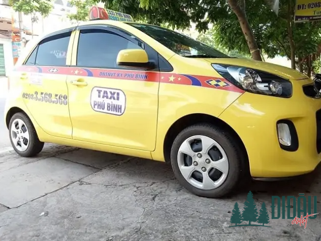 taxi phú bình – thông tin liên hệ và giá cước phí của hãng