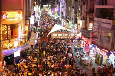 Phố đi bộ Bùi Viện – Khu phố đêm náo nhiệt bậc nhất Sài Gòn