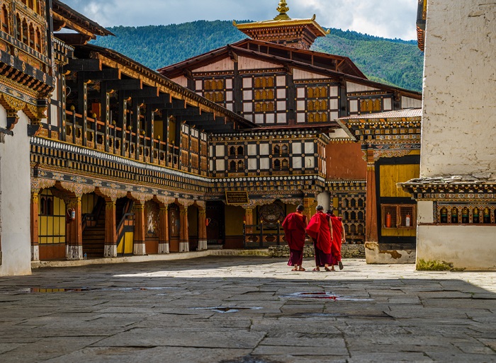 tu viện gangtey, khám phá, trải nghiệm, du lịch bhutan nhớ đến thăm tu viện gangtey