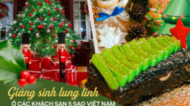 Bustling Christmas atmosphere in 5-star hotels and luxury resorts in Vietnam