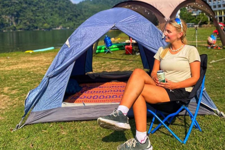 camping – xu hướng du lịch hồ ba bể mới 2023