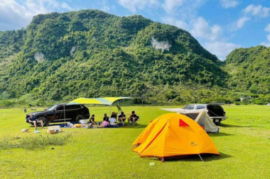 Camping – Xu hướng du lịch hồ Ba Bể mới 2023