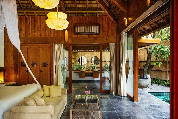 điểm đẹp, review khách sạn an lâm retreats saigon river có không gian đẹp