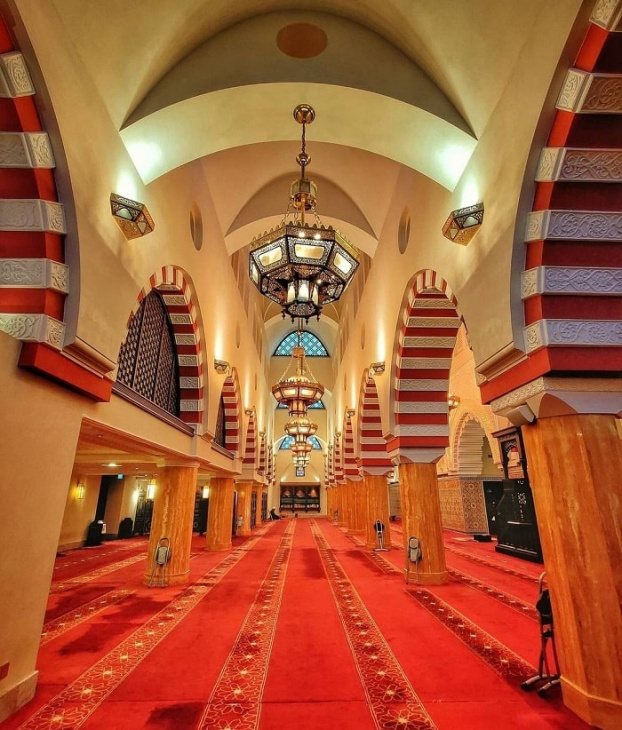 nhà thờ hồi giáo ash shalihee, khám phá, trải nghiệm, có 1 kiến trúc maroc tuyệt đẹp tại nhà thờ hồi giáo ash shaliheen brunei