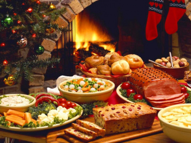 Những món ăn không thể thiếu trong bữa ăn Giáng sinh