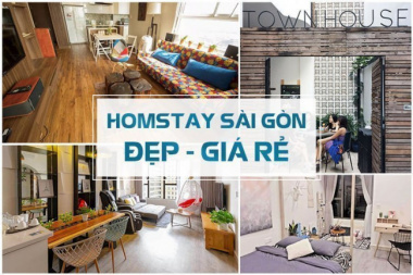 Top 5 homestay Sài Gòn giá rẻ view gần trung tâm