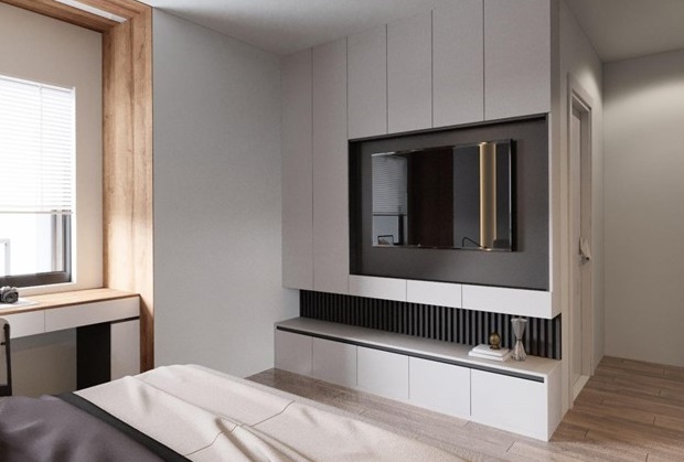 , nội thất, không gian sống hiện đại tinh tế trong căn hộ 2 phòng ngủ tại the legacy