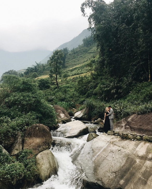 bản dền sapa , khám phá, trải nghiệm, ôm trọn cảnh đẹp bản dền sapa xanh mát, hùng vĩ 