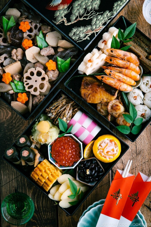 osechi ryori và ý nghĩa các món ăn trong hộp cơm năm mới của người nhật