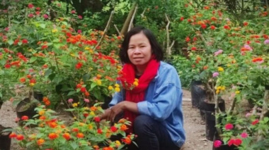 Single woman turns wild plants into beautiful flowers, earns millions