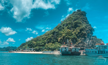 Dừng chân ở đảo Titop thưởng ngoạn cảnh sắc thiên nhiên tuyệt đẹp