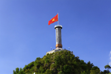 Lung Cu flag tower – the most northern point of Vietnam