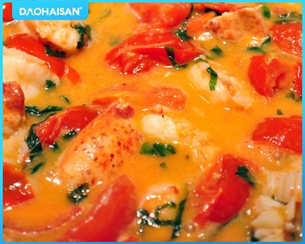 ẩm thực, món ngon, chế biến món tôm hùm sốt bơ cà chua hấp dẫn cho cả nhà thưởng thức