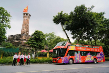 Giá vé xe buýt 2 tầng Hà Nội ngắm phố cực chất