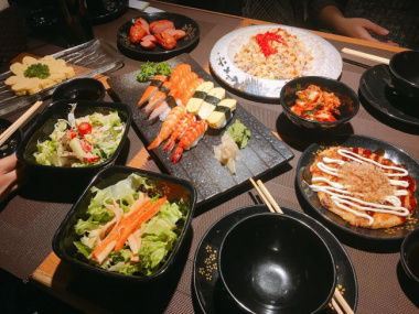 Đánh giá nhà hàng Sushi Kei với menu buffet chuẩn Nhật Bản