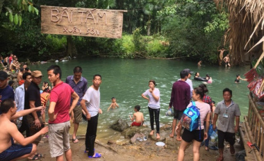 Bãi tắm tránh nóng vườn quốc gia Xuân Sơn gần Hà Nội