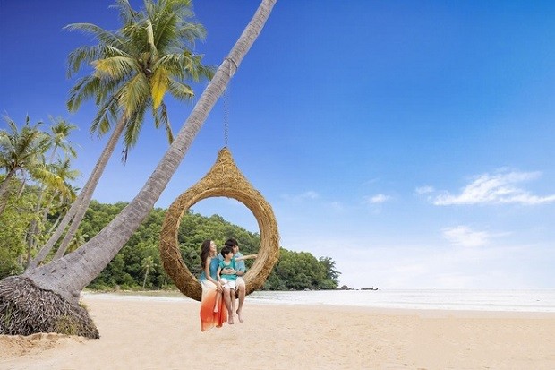 điểm đẹp, review dusit princess moonrise beach resort phú quốc hạng sang trọng