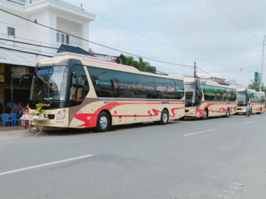 Xe khách tuyến đường Bạc Liêu – Hồ Chí Minh