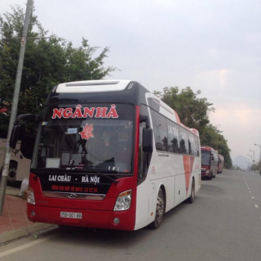 Xe khách tuyến đường Lào Cai – Vinh