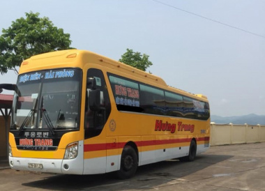 Xe khách tuyến đường Điện Biên – Hải Phòng