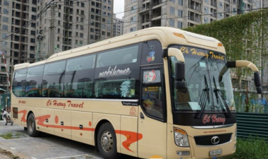 Xe khách tuyến đường Quảng Bình – Vinh