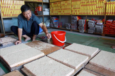 Bánh cáy làng Nguyễn – Món quà quê nổi tiếng ở Thái Bình