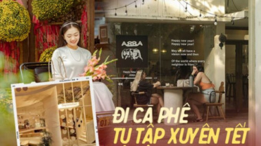 Coffee addresses open during Tet in Ho Chi Minh City: From a series of large chains to lovely decorated shops