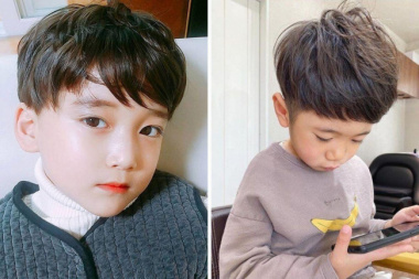 12 Kiểu tóc bé trai Hàn Quốc mê không lối thoát