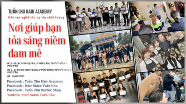 Top 7 Địa chỉ đào tạo nghề tóc uy tín nhất tỉnh Phú Yên