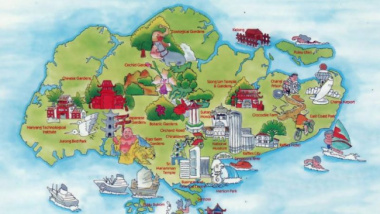 Bản đồ du lịch Singapore tổng hợp mới nhất 2023