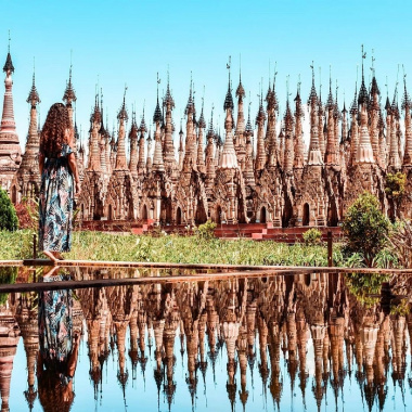 Lạc vào mê cung tôn giáo tại chùa Kakku Myanmar