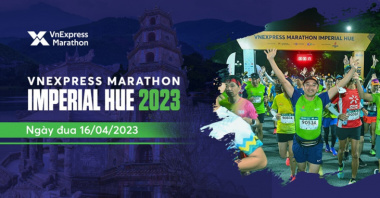 Mãn nhãn trước cung đường chạy rợp bóng cây xanh của VnExpress Marathon Imperial Huế 2023