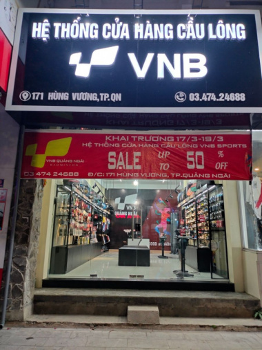 Tưng bừng khai trương ShopVNB Quảng Ngãi - Shop cầu lông VNB Sports thứ 54