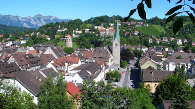 Lạc đến thị trấn Feldkirch Áo tựa miền cổ tích 