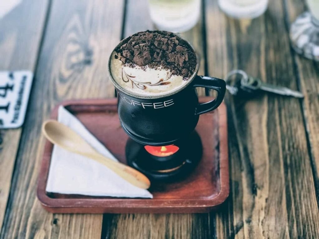 moss coffee – nơi thưởng thức cà phê trứng ấm nóng, thơm ngon