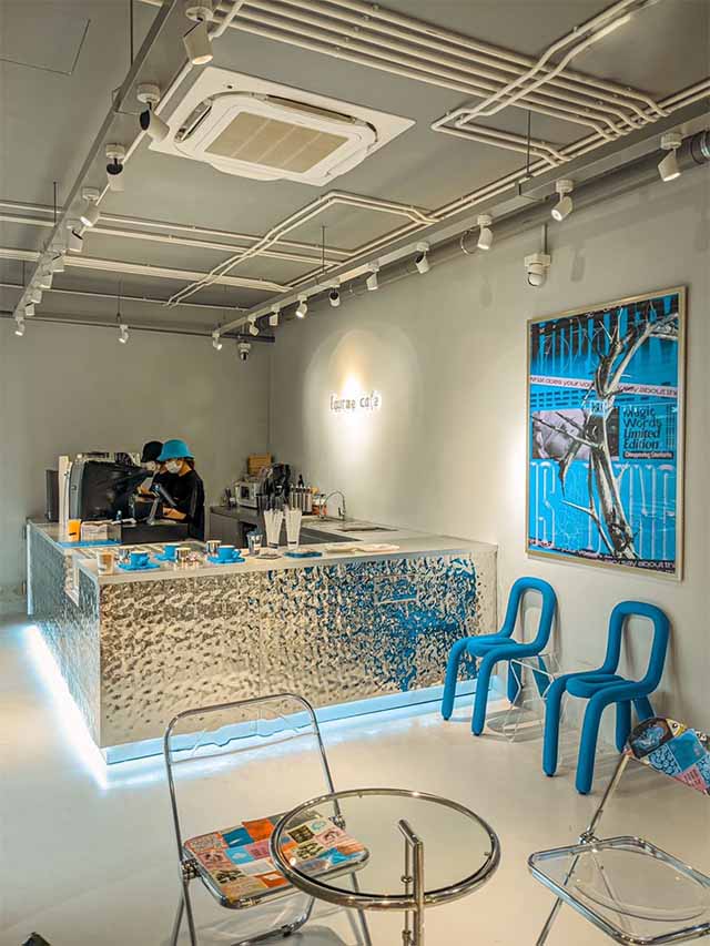 fourme cafe – quán cà phê màu trời tối giản cá tính
