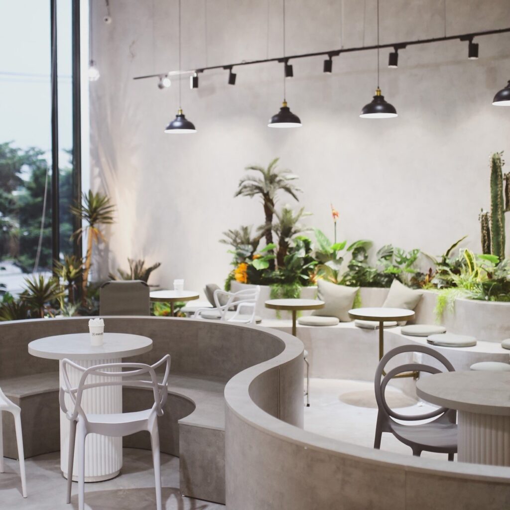 mimita coffee – quán cà phê nhà kính khổng lồ tone trắng đã mắt
