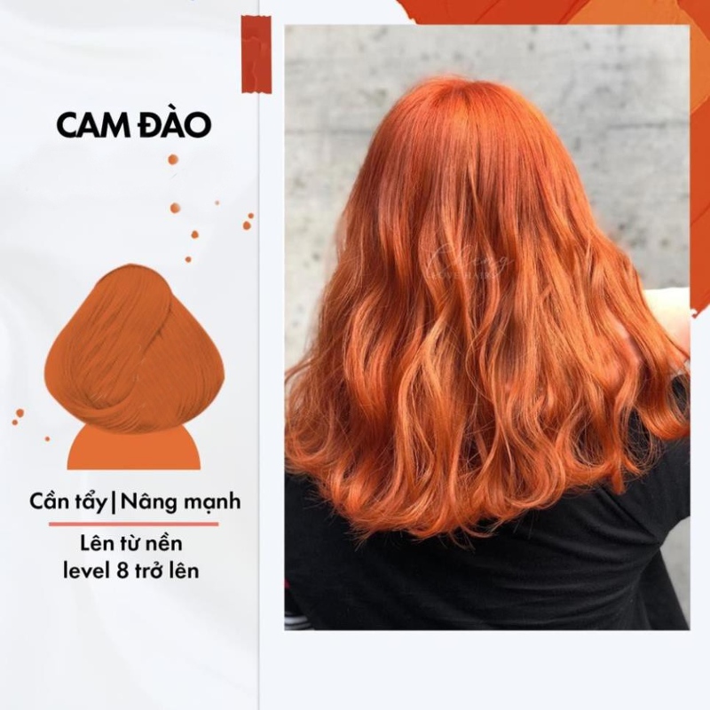 Top 10 nhuộm tóc màu cam cực “cháy” cho mùa hè này, Kiểu Tóc