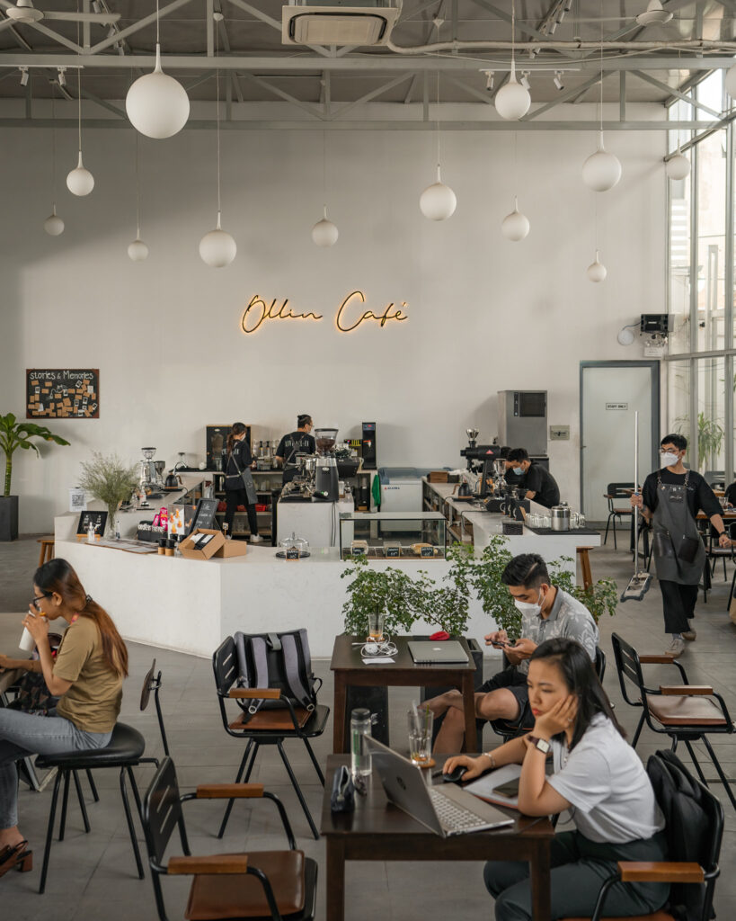 ollin cafe – quán cà phê hiện đại với tình yêu hạt cà robusta