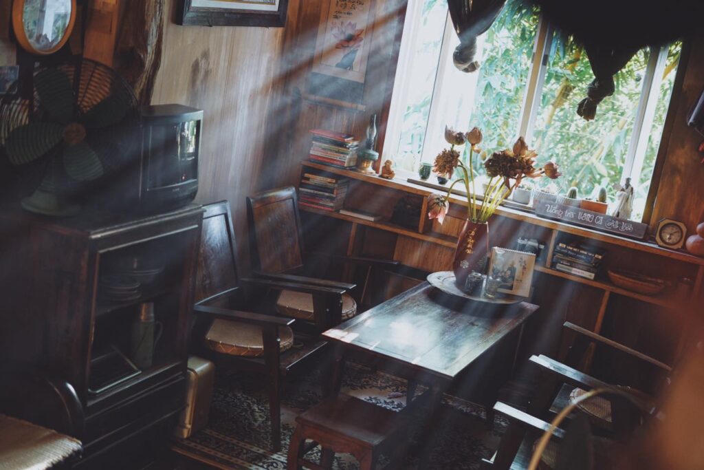 trọc thư trà – quán cà phê trà đạo ngưng đọng thời gian